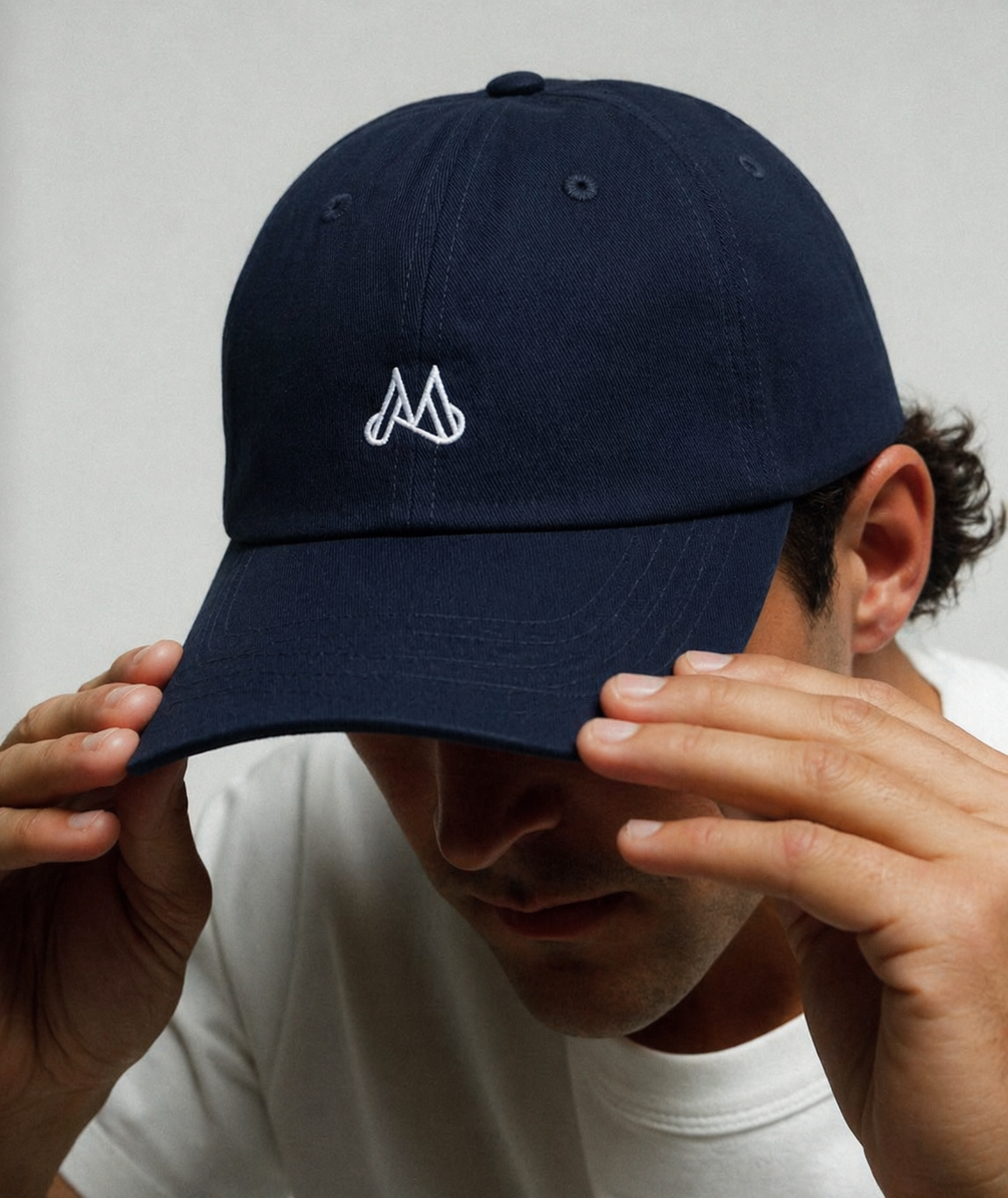Maggiore Clean M Logo Cap Navy