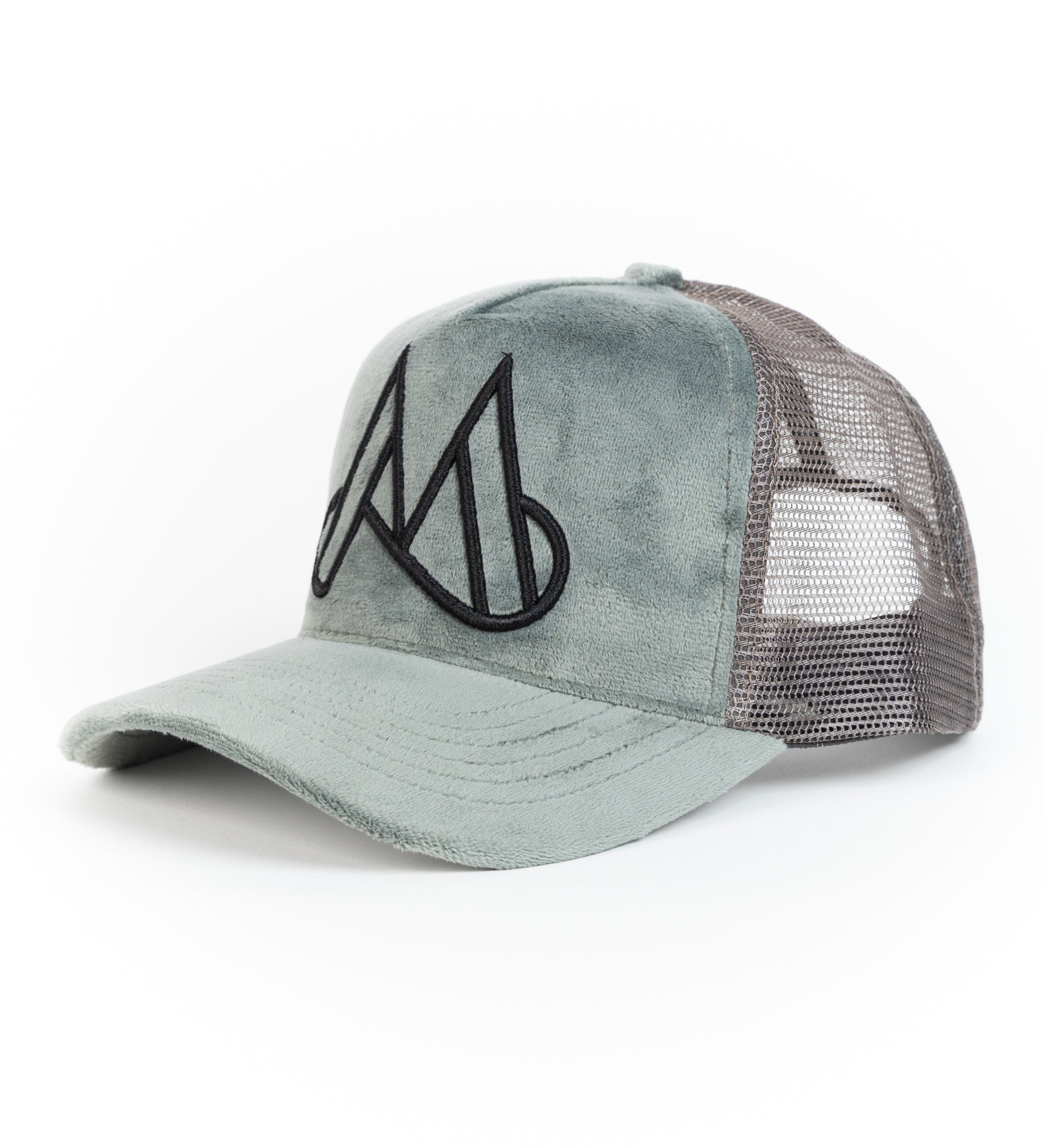 MAGGIORE Unlimited M Logo Grey Cap - Black Logo - MAGGIORE