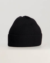 MAGGIORE 100% Merino Wool Beanie Black